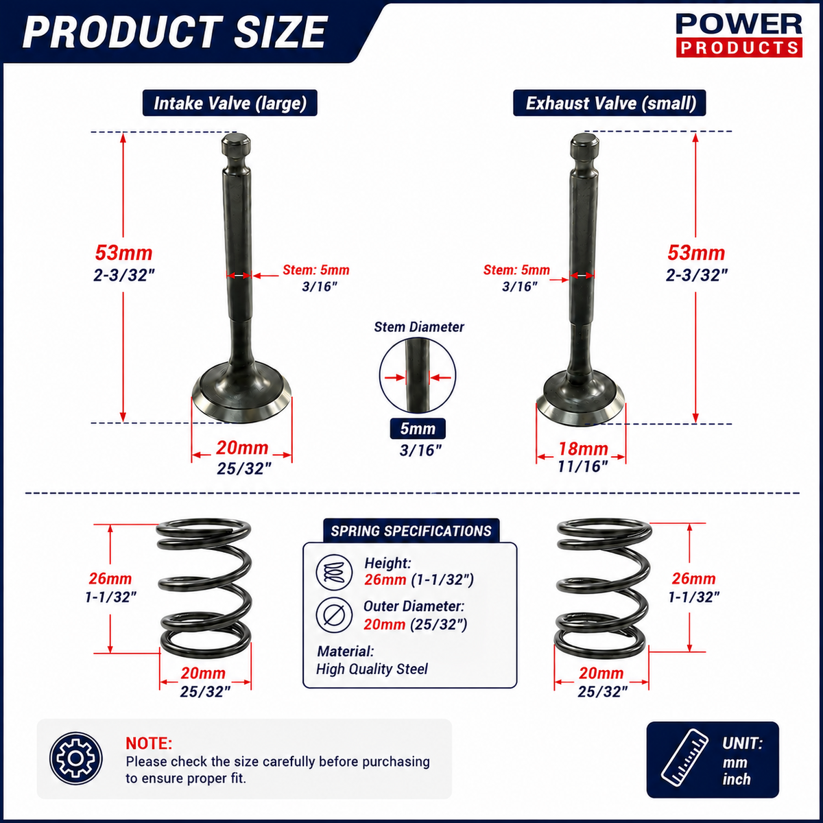 Intake & Exhaust Valve Spring Retainer Kit Replacement for Westinghouse iGen2200 / iGen2200c 80cc Inverter Generator image 1