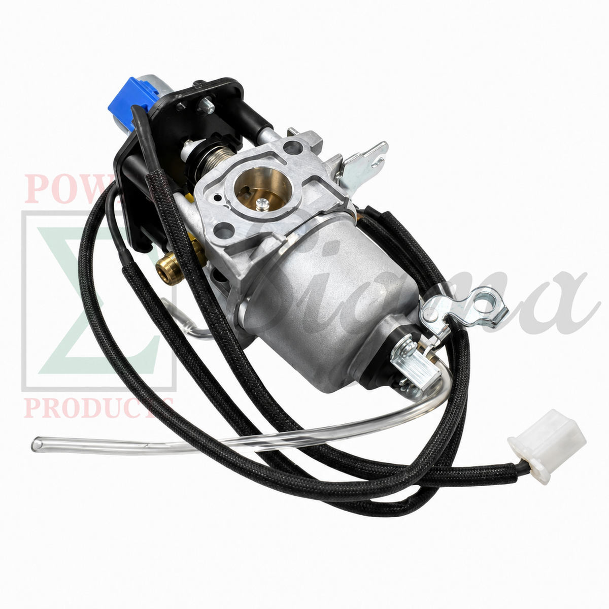 Carburetor Assembly with Stepper Motor, Gaskets & Fuel Line for Predator 5000 Watts Dual-Fuel Inverter Generator (Fits SKU 71367, 70143) image 6