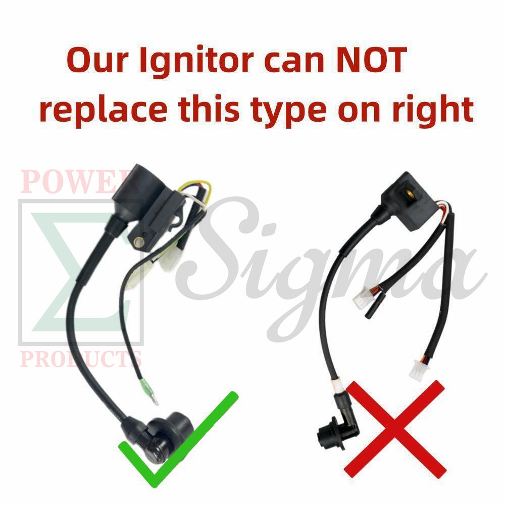 Ignitor with Bolts- Replacement for PREDATOR Some Inverter Generator Surge 2000 Watt Diagram Part Ref#39 image 2
