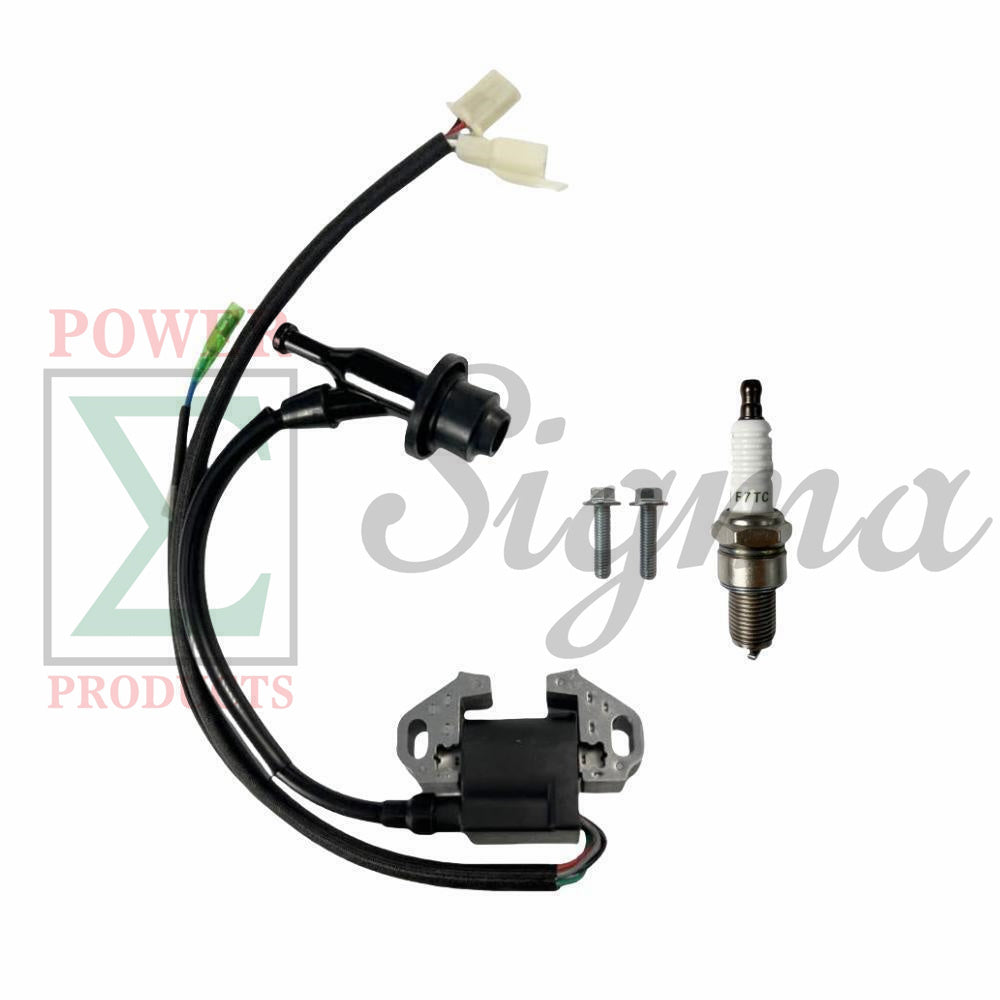 Ignition Coil and Spark Plug for Predator 5000-Watt Dual-Fuel Inverter Generator (Compatible with SKU 71367, 70143) image 0