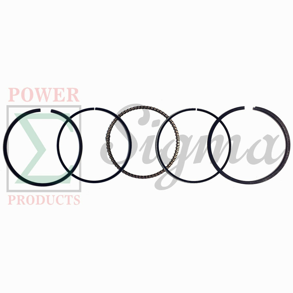 New 68mm Standard Sized 5PCS Piston Ring Set For Honda GX160 5.5 HP Gas Engine image 1