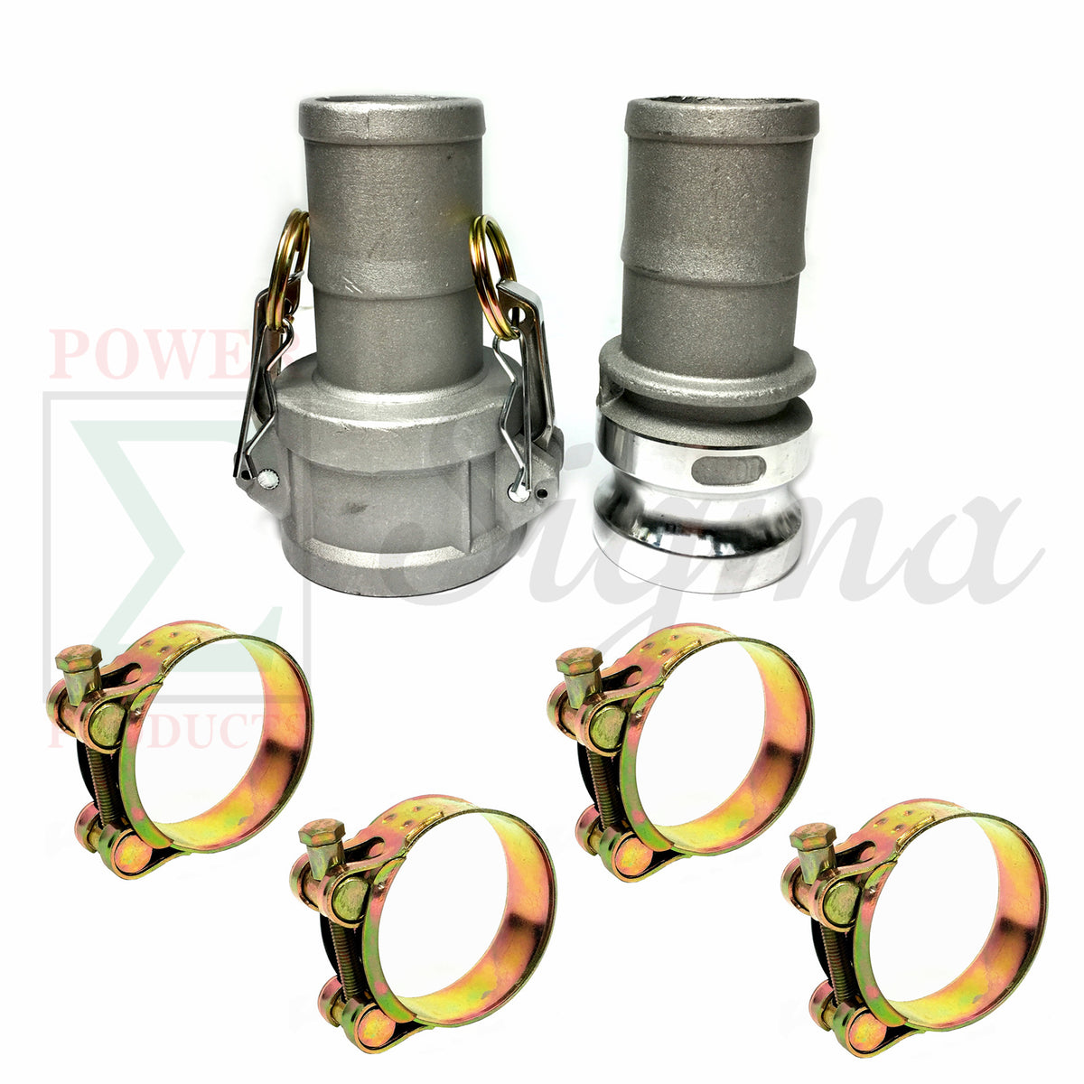 Sigma 2" Inch X 50' Feet Agricultural PVC Lay Flat Discharge Pump Hose & Camlock image 7