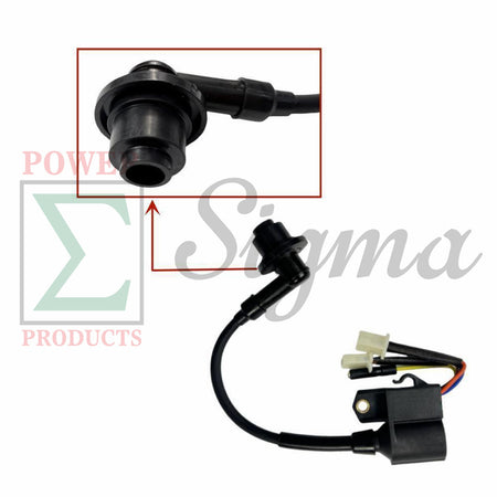 Ignitor /Ignition Coil and Spark Plug for Pulsar PG2300iS 2300W Surge 1800 Rated Inverter Generator for A-iPower SUA2000i 2000/1600-Watt 79cc Inverter Generator NO CO Alert image 1