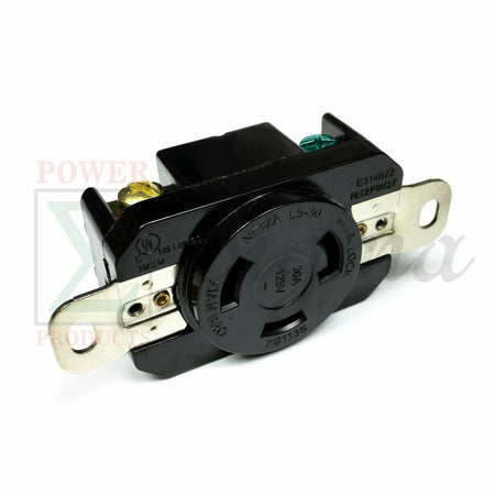 NEMA L5-30R 30A 125V Twist Lock L5-30 Female Wall Receptacle Scoket UL Listed image 0