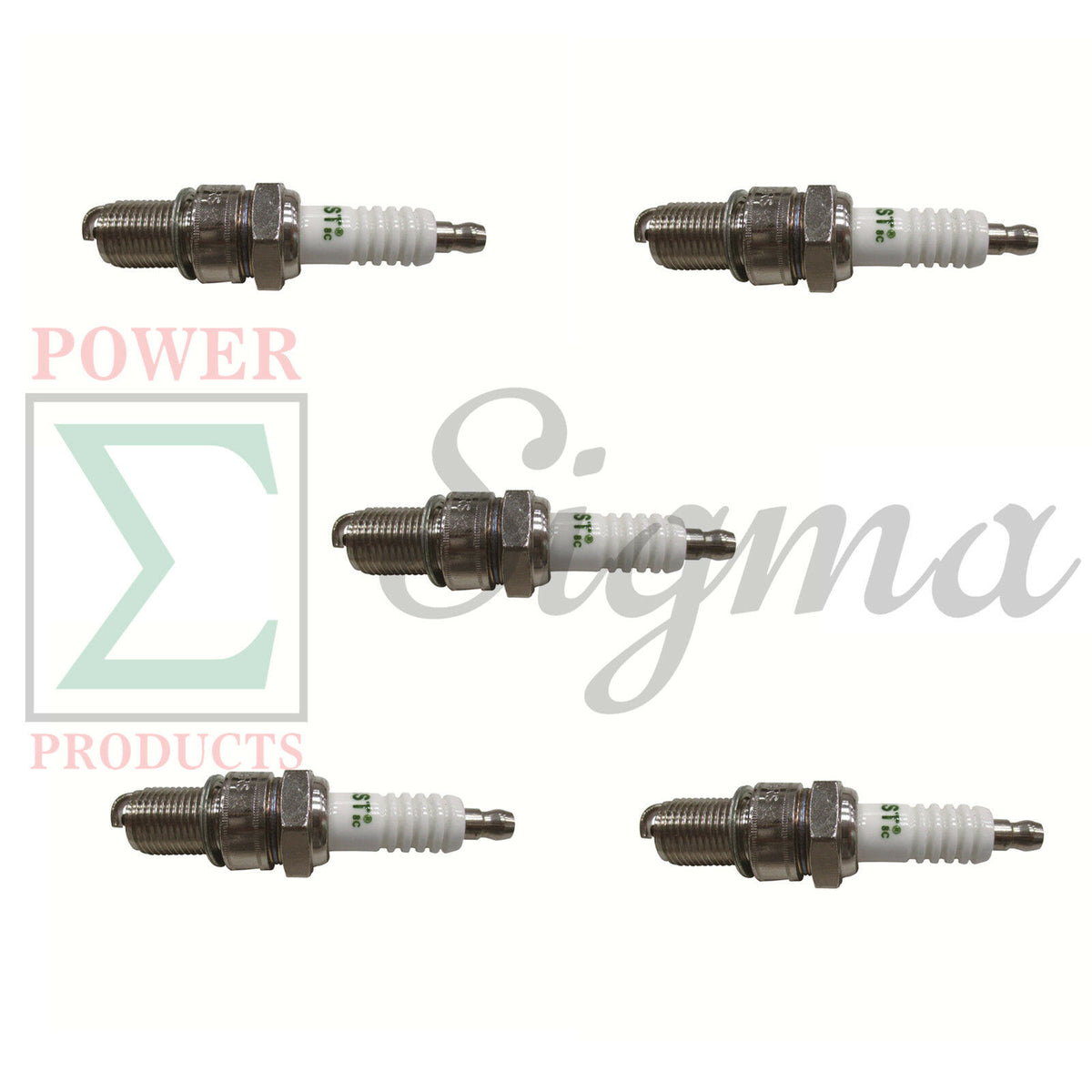 5 Pack Of Spark Plugs Fits Honda GX120 GX160 GX200 GX240 GX270 GX340 GX390 image 0