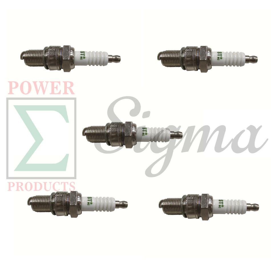 5 Pack Of Spark Plugs Fits Honda GX120 GX160 GX200 GX240 GX270 GX340 GX390 image 0