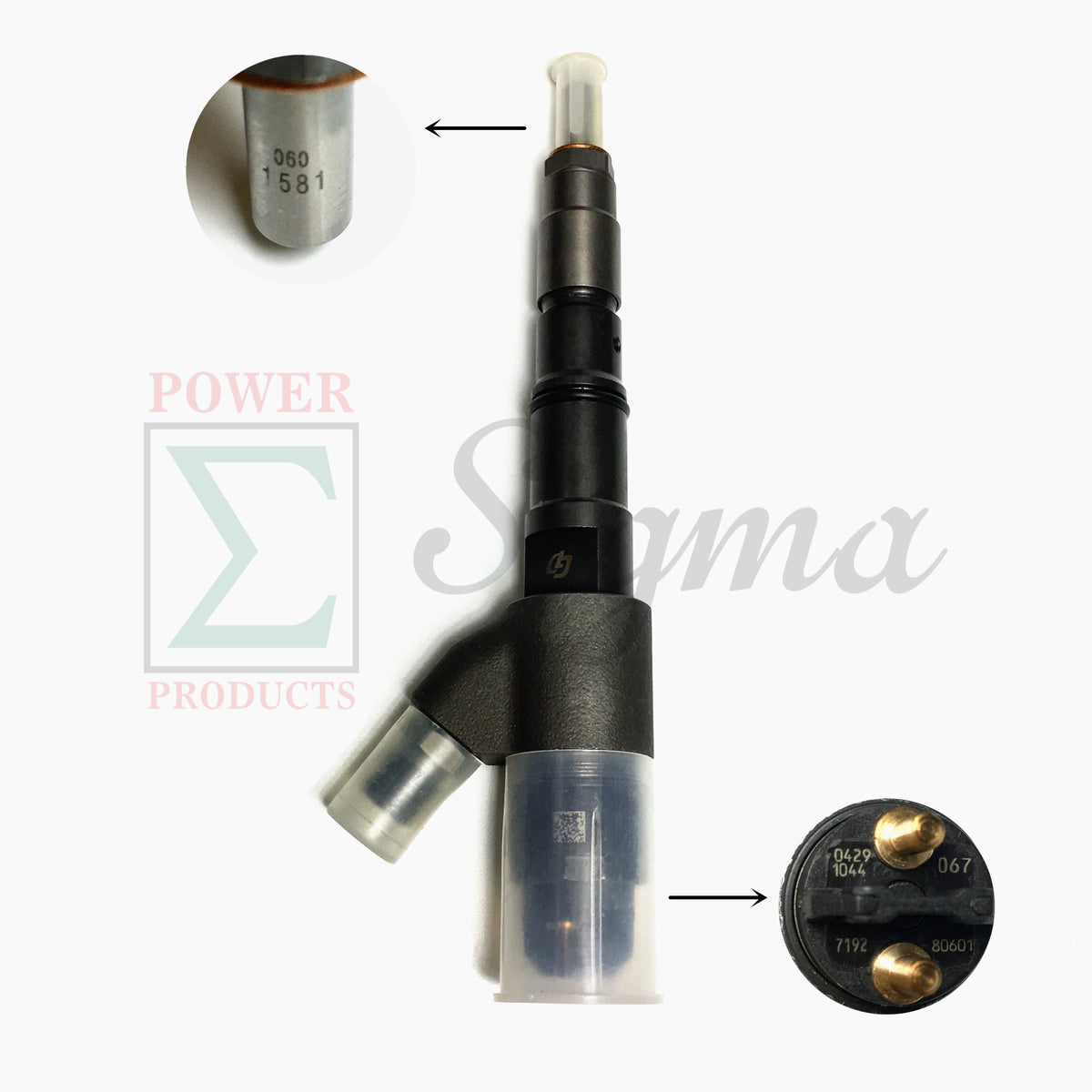 Sigma Common Rail Injector Bosch Style 0445120067 For DEUTZ 04290987 VOLVO EC210 image 8