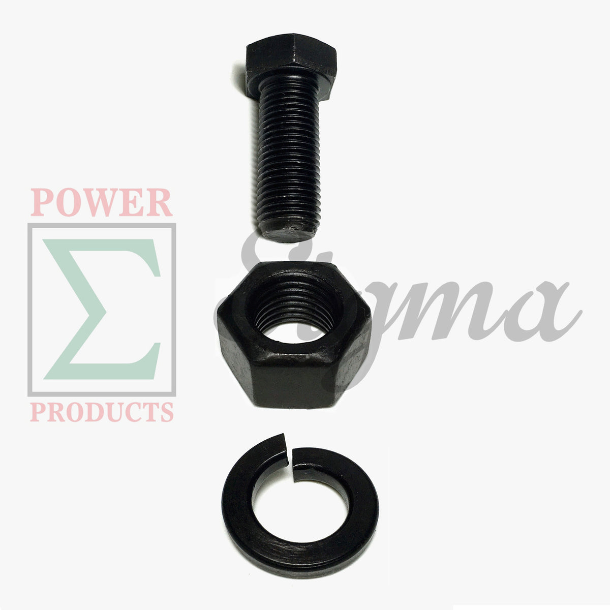 Tine Bolt Nut Washer Heavy Duty 108 Sets Replace King Kutter Rotary Tiller Tine Bolt Set Replaces 505108 For TG72/TG-G72 6' Wide Tillers image 2