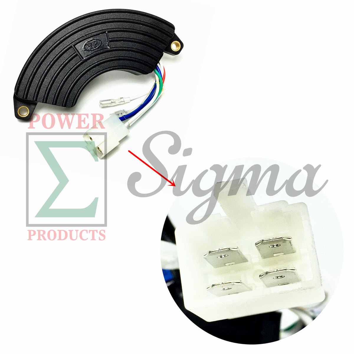 AVR For Generac LP5500 RS5500 GP5500 GP6000 GP6500 XP6500 XG6500 XG7000E GP7500E image 4