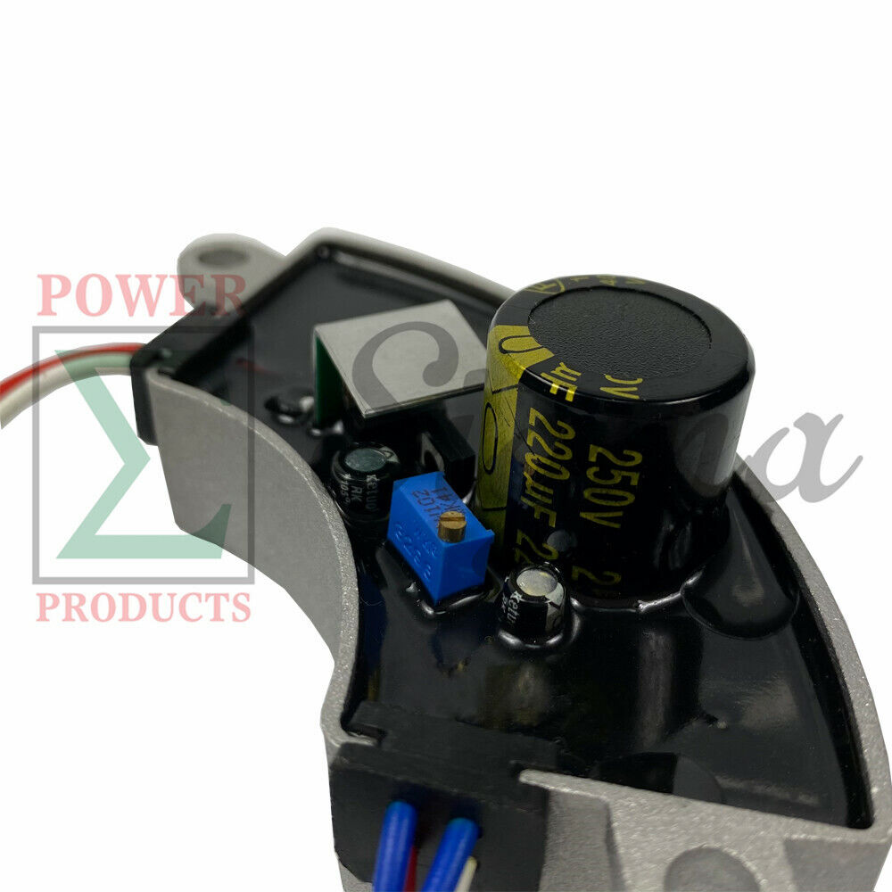 AVR & Carbon Brush For Champion 3300 3400 3500 4000 4375W Non-Inverter Generator image 2