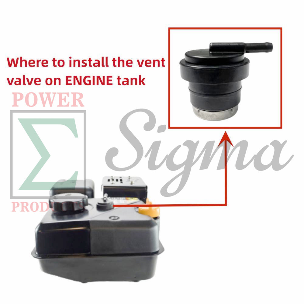 Roll Over Valve for MTD 170 208cc Engine Fuel Tank Vent for Cub Cadet Garden Tiller FT24 RT35 RT45 RT65 Pressure Washer CC3224 Chipper Shredder CS2210 Blower JS1150 Wood splitter LS25CC Tine Tiller VT100 image 2