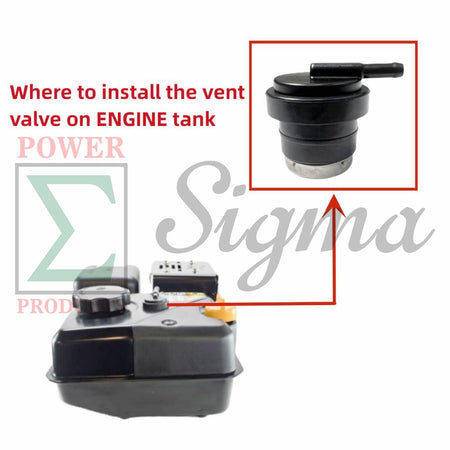 Roll Over Valve for MTD 170 208cc Engine Fuel Tank Vent for Cub Cadet Garden Tiller FT24 RT35 RT45 RT65 Pressure Washer CC3224 Chipper Shredder CS2210 Blower JS1150 Wood splitter LS25CC Tine Tiller VT100 image 2