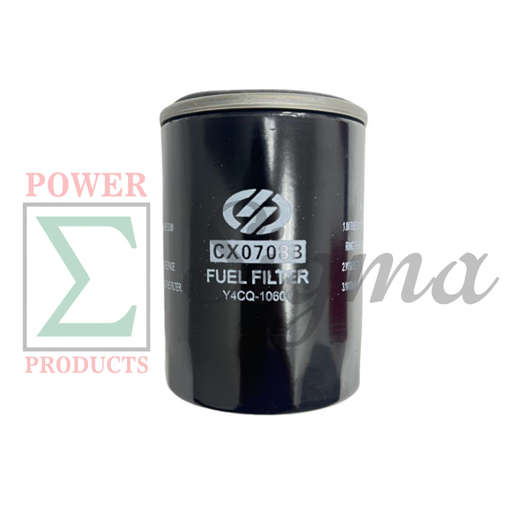 Universal Fuel Filter CX0708B Y4CQ-10600 Replaces Yangdong Y495D Diesel Engine image 0