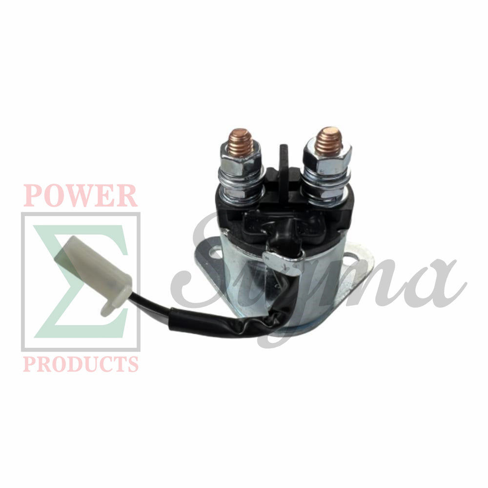 Starter Motor Solenoid W/ 2-Wire Plug for A-ipower SUA9000E SUA10000EC SUA12000E for Predator 7000/8750W 420cc for Generac GP6500E GP7500E GP8000E for All Power Gentron 10000W Generator W/Pigtail image 6