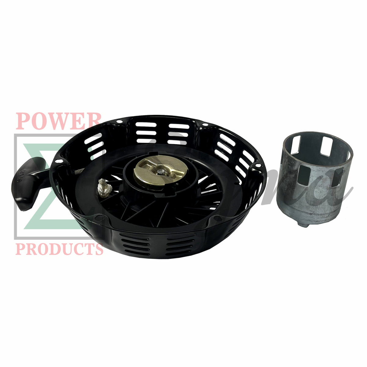 4 Pack of Red Pull Recoil Starter Fits Honda GX340 GX390 11HP 13HP W/ Flange Cup image 2