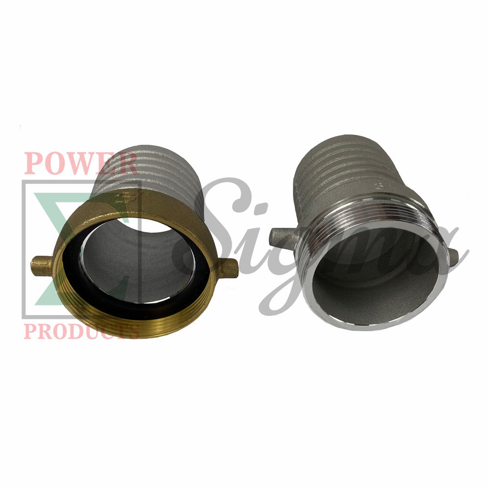 Sigma Camlock Fitting 3" Aluminum Thread Female Male Hose Barb Coupler Clamp image 4
