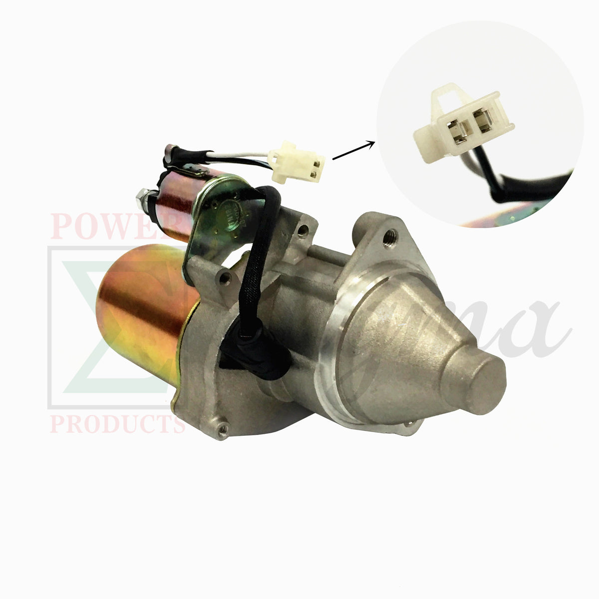 2-Wire Engine & Recoil Starter For Generac GP6500E GP7500E GP8000E Gas Generator image 3