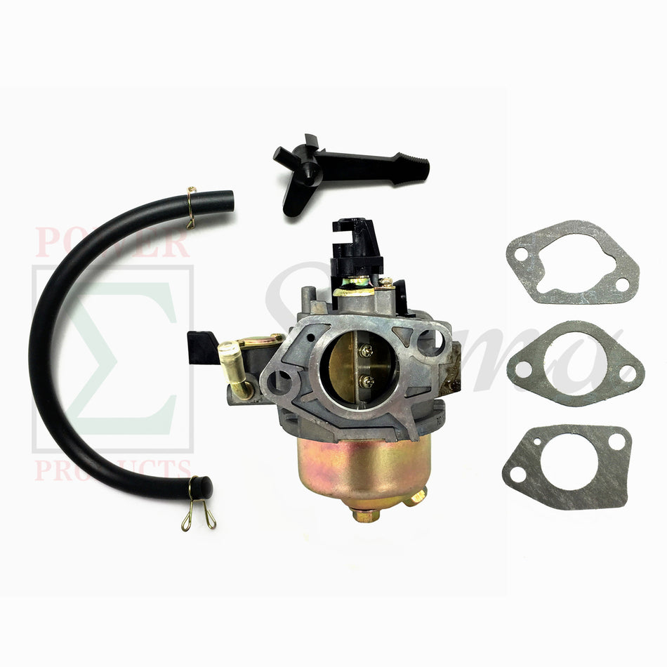 Carburetor for Predator 346CC 11HP 420CC 14HP OHV Gas Engine for GO Kart CART For CENTRAL PNEUMATIC 30 Gallon Air Compressor for Generac for Simpson for DeWalt 4200 4400 PSI Pressure Washer image 0
