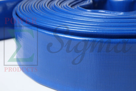 Sigma 1" X 50' Feet PVC Lay Flat Agricultural Pump Discharge Hose & Cam Locks image 6