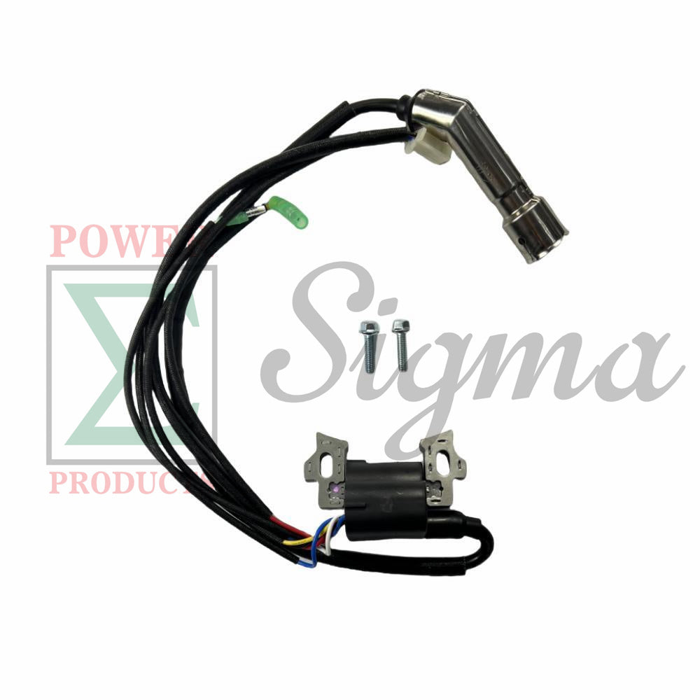 Ignition Coil with bolts and Spark Plug--Compatible Replacement for PREDATOR Open Frame Inverter Generators 8750W Surge / 7000W Running (SKU# 71340, 59190) image 3
