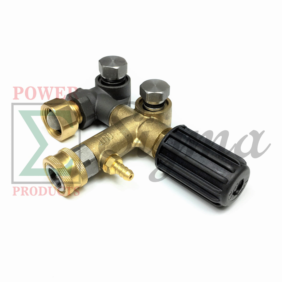Unloader Adjustable Pull to Align For Honda GX340 11HP GX390 13HP 1" Shaft 4000 PSI For Devilblis EXHP3640 For Annovi Reverberi RKV4G36 Pressure Washer Pump Max. Flow 6.6 GPM image 5