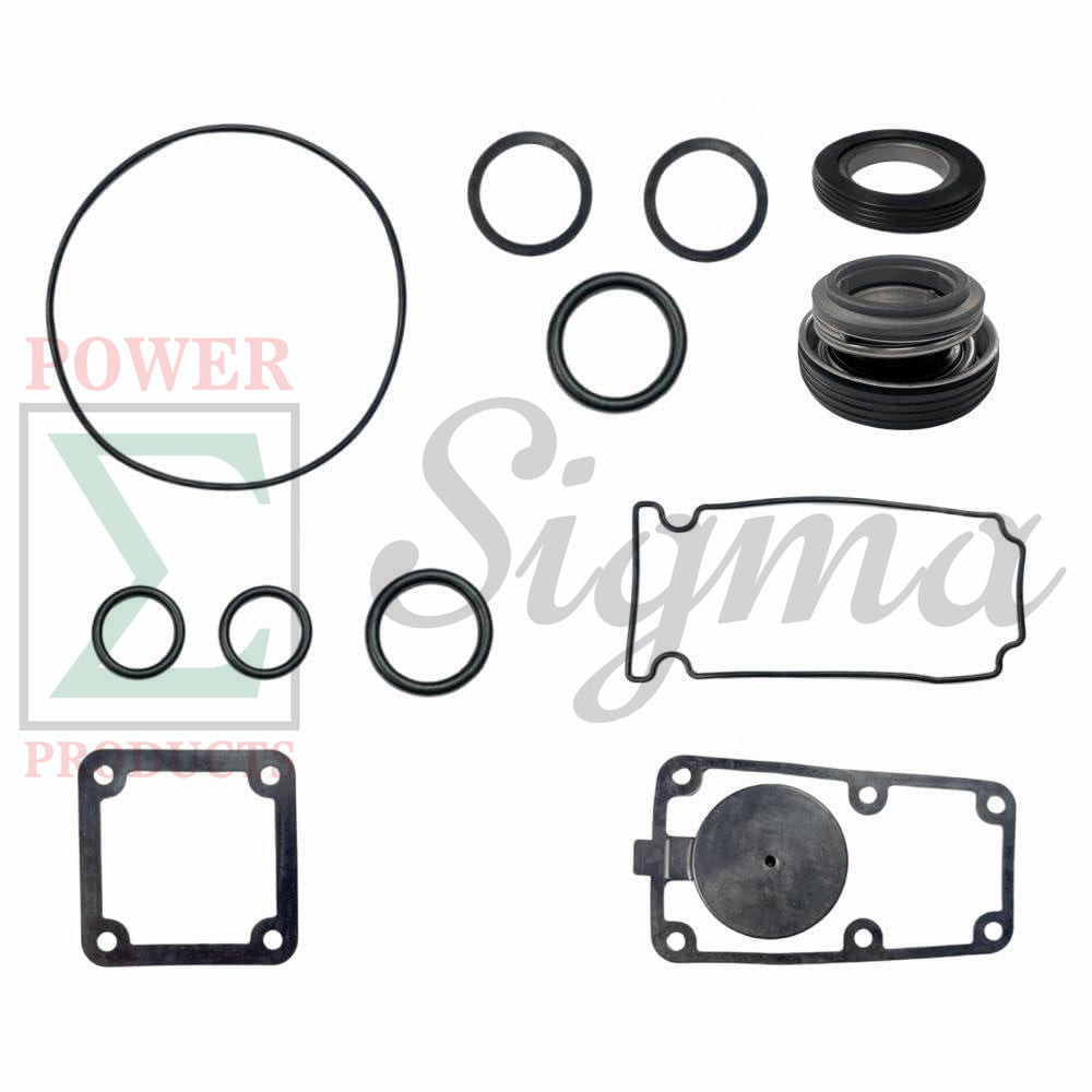 12PCS Pump Gasket O-Ring Heavy Duty Mechanical Shaft Seal Repair Kit for PREDATOR 3 in. 301cc Full-Trash Water Pump 23000GPH 56718 For Honda 3" In. 270cc Full Trash Pump WT30XK4A image 0