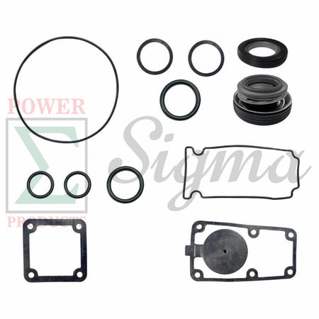 12PCS Pump Gasket O-Ring Heavy Duty Mechanical Shaft Seal Repair Kit for PREDATOR 3 in. 301cc Full-Trash Water Pump 23000GPH 56718 For Honda 3" In. 270cc Full Trash Pump WT30XK4A image 0