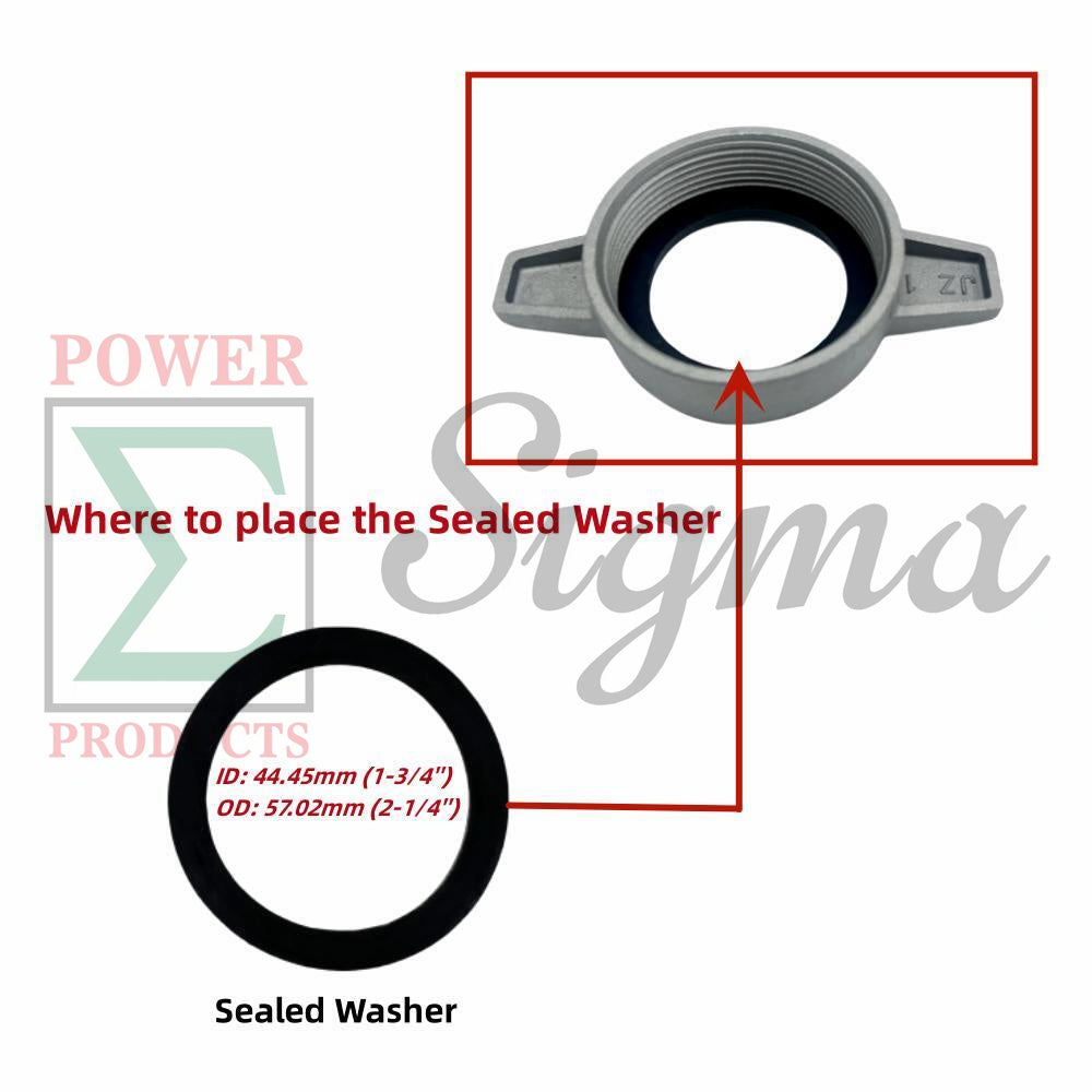 Pump Gasket O-Ring Kit for Honda 2" Inch 50 MM WB20XT3 WH20XTAF For Champion 2 IN For Pulsar For Red Lion 4RLAG-2H 5RLAG-2L For DuroMax XP652WP 7HP For Generac 2" Water Pump image 3