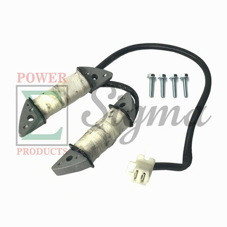 Flywheel W/ Gear Magneto & Paralleled Charging Coil For Headlight on Predator 420cc 13HP Gas Engine 69736 60340 60349 & Honda GX340 GX390 11/13 HP image 1