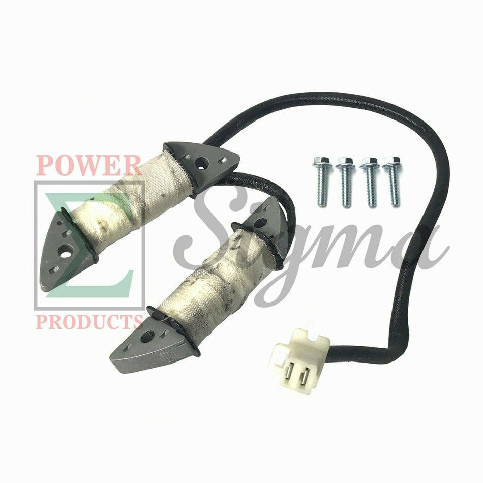 Flywheel W/ Gear Magneto & Paralleled Charging Coil For Headlight on Predator 420cc 13HP Gas Engine 69736 60340 60349 & Honda GX340 GX390 11/13 HP image 1