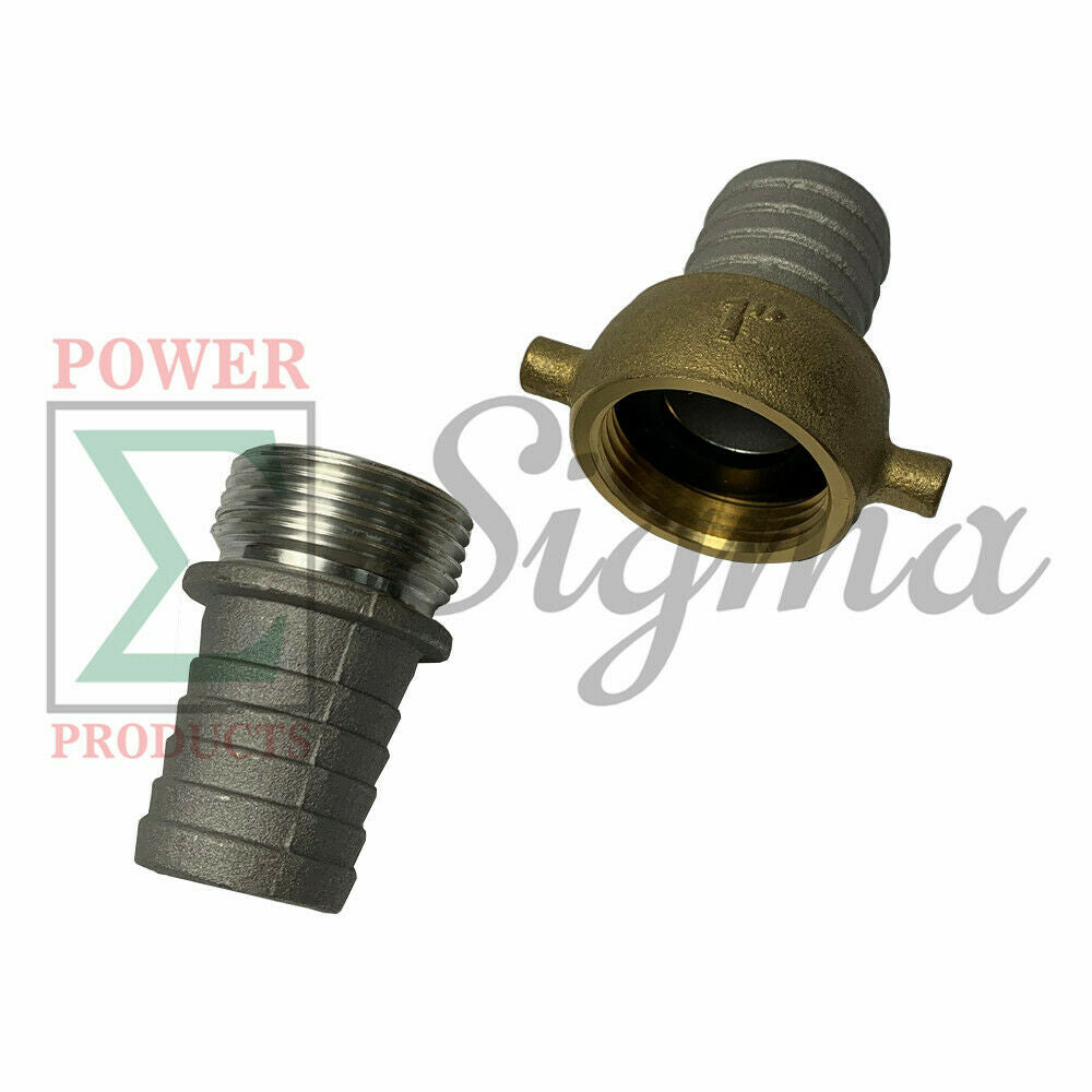Sigma 1" X 50' Ft PVC Lay Flat Agricultural Pump Discharge Hose & Thread CamLock image 6