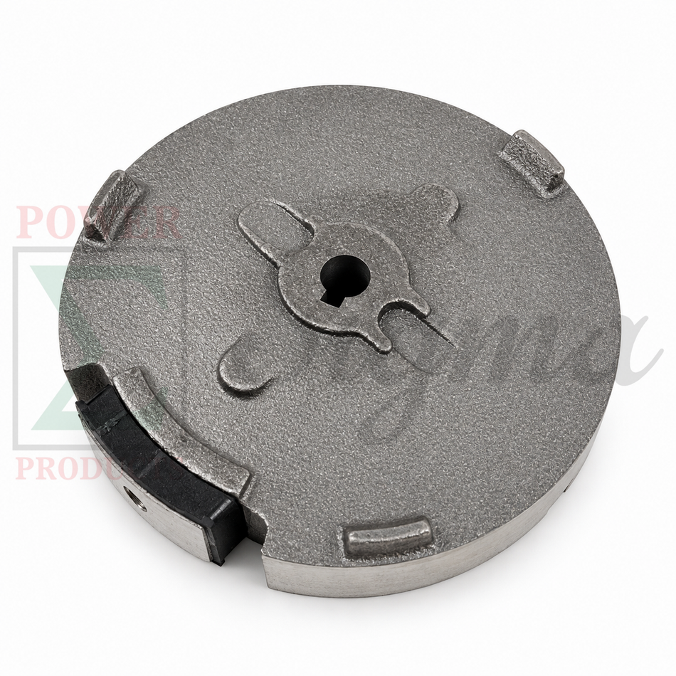 Flywheel for Powermate 9" 3.5 FT-LBS Gas Edger for Predator 79cc 99cc Engine for Coleman Powersports 98cc 100cc 3HP CC100X Go Kart Mini Bike Scooter for Champion 1500W 1800W Non-Inverter Generator