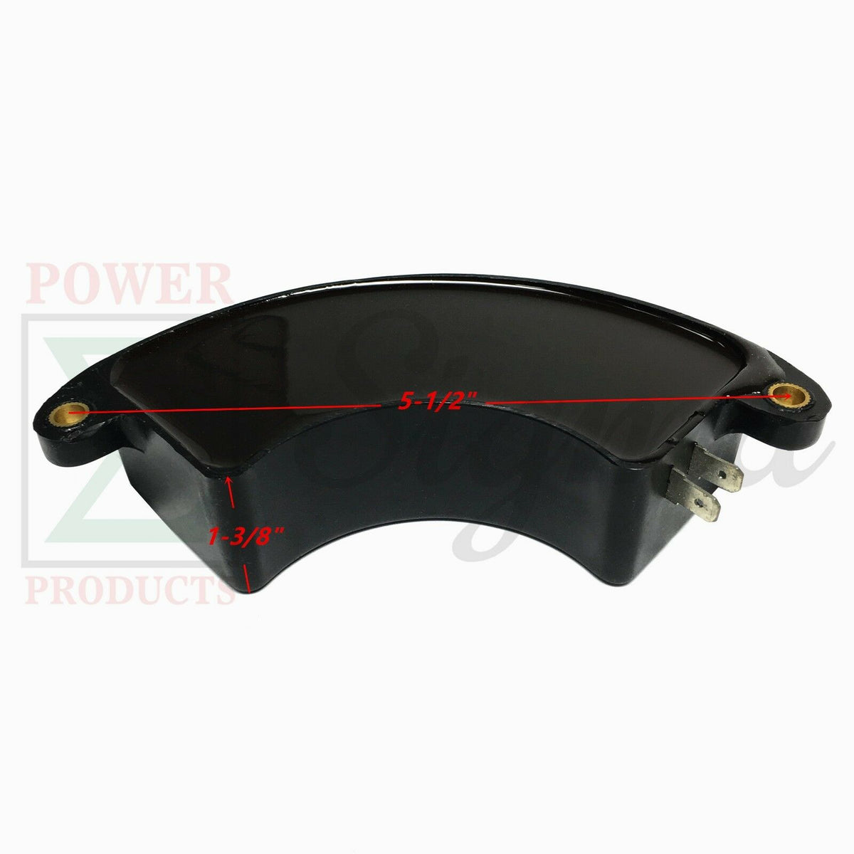 Generator Capacitor 450VAC 12uF 50/60Hz 5-7KW CBB61 SH DB 40/70/21 UL Half Moon image 3