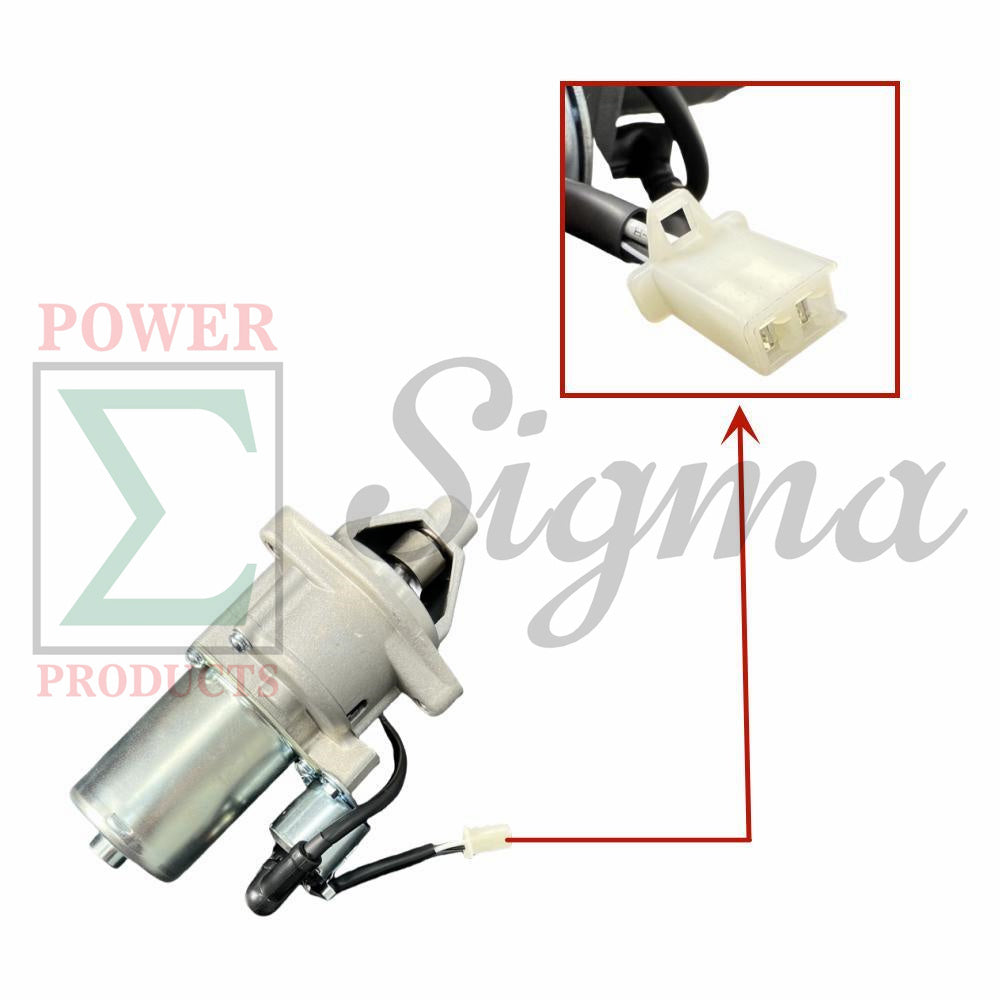Starter W/ 2-Wire Plug For Predator 9000W 420cc for A-ipower SUA9000E SUA10000EC SUA12000E for Westinghouse WGen7500DFc WGen9500DF WGen9500 for Duromax XP10000X XP10000DX XP12000X XP12000DX Generator image 1