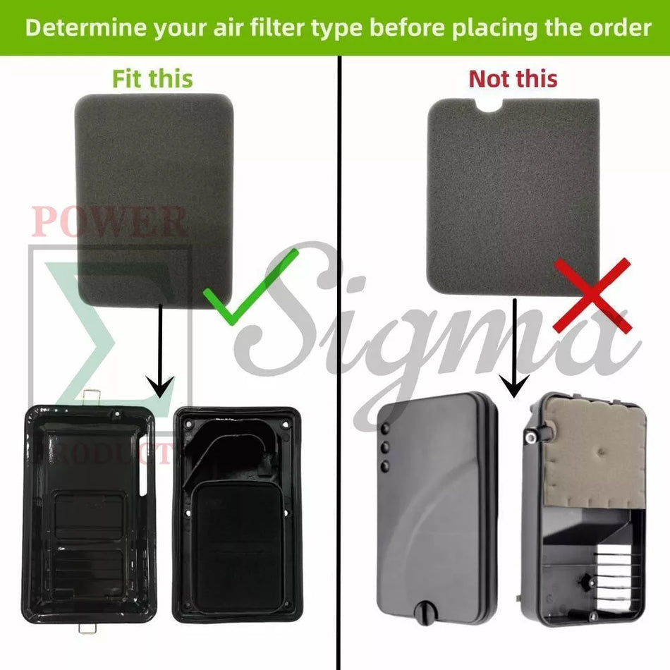 Air Filter Element Replacement for DuroMax XP7500E/XP7500EH/XP8500E/XP8500EH /XP9000EH/XP10000E  /XP10000EH/XP10000HX/XP12000E/XP12000EH/XP12000HX/XP13000E/XP13000EH Generators – Fits Metal Housing image 1