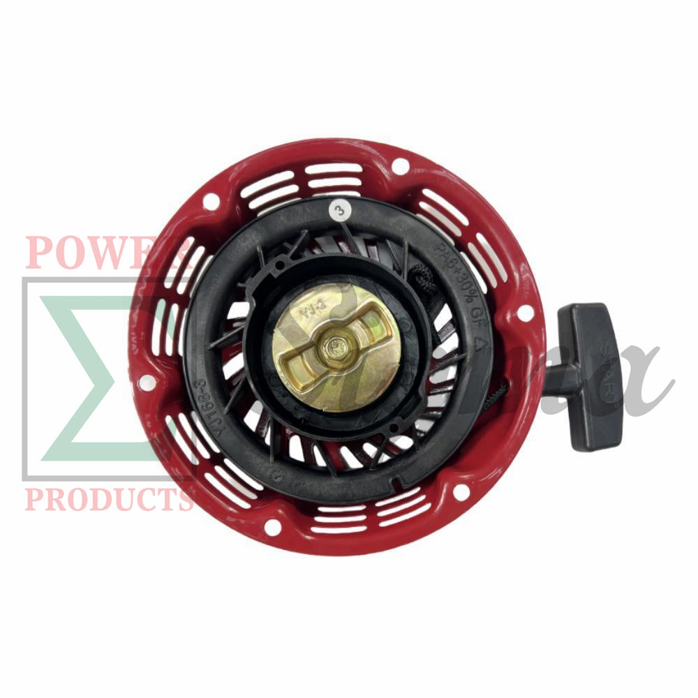 Recoil Starter with Handle and Bolts - Replacement for PREDATOR Inverter Generators 4550-Watt Surge 3650W Running (SKU# 59192, 59189, 59303) image 3