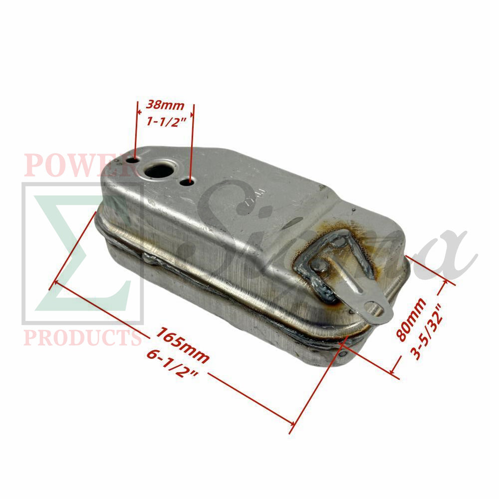 Exhaust Muffler Replacement for Westinghouse iGen1500c Inverter Generator, 56cc Engine, 1000W / 1500W Peak image 1