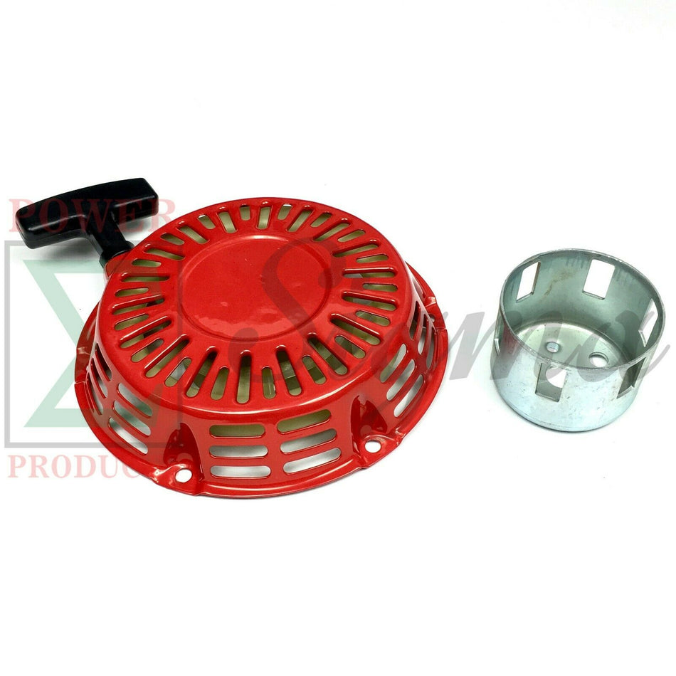 Recoil Pull Starter W/ Cup For PowerTrain PTG2500XLS PTG3500 PTG3500EXCS PT650EG image 0