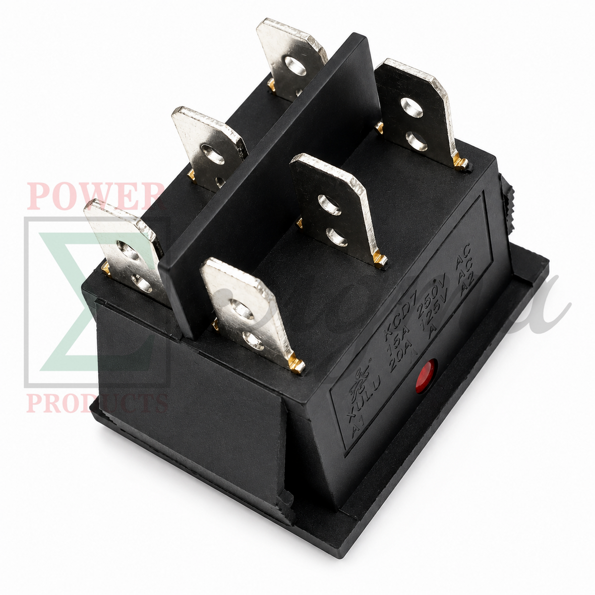 Direct Replacement 6 Pin On Off Black Switch Rocker For Predator 1800W 4000W 4375W 6500W For Champion 3500/4000W Open Frame Inverter Generator For Generac 0H3375028 Manual Recoil Start image 6