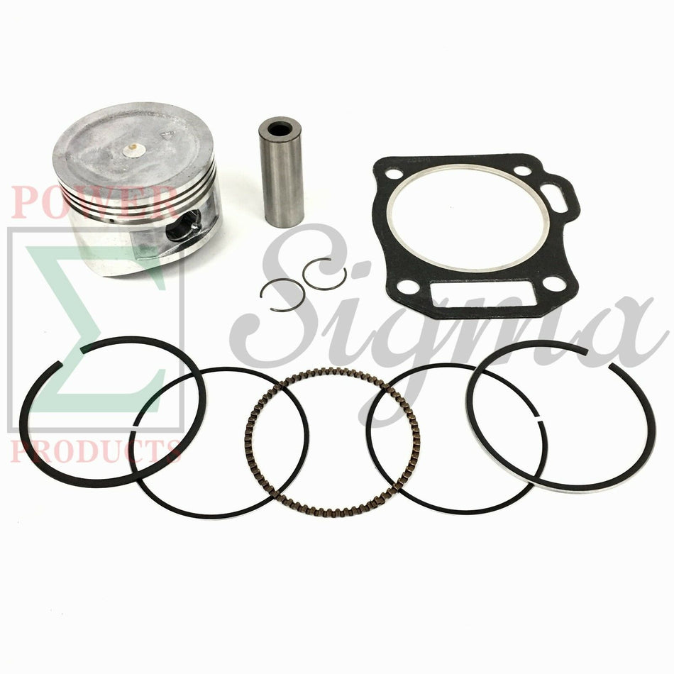 68mm Piston Pin Ring Clip Set and Cylinder Head Gasket For Honda GX160 5.5HP image 0