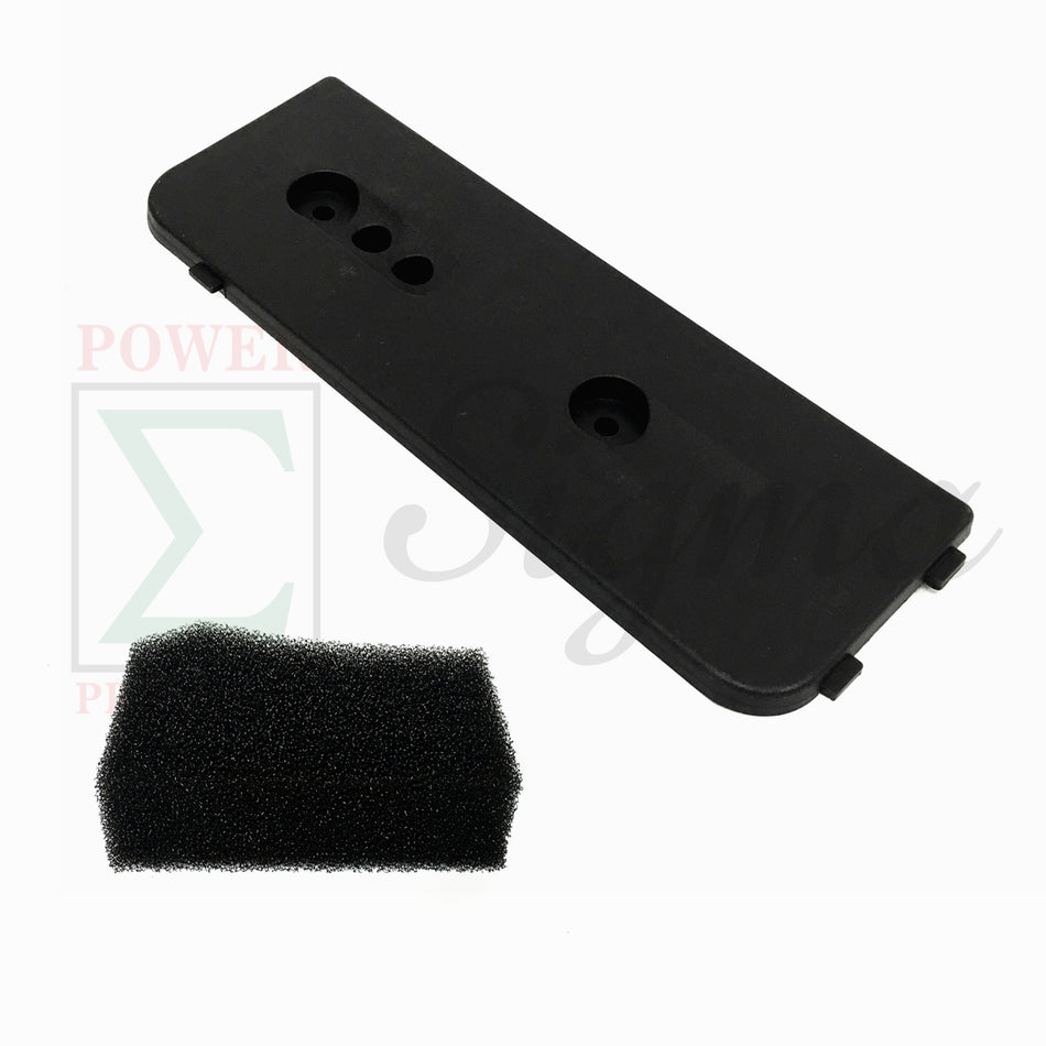 Air Filter Element and Cover For Harbor Freight Tail Gator 63025 63024 For Chicago Electric Storm Cat 800 900 Watts 60338 66619 69381 For ET650 ET950 2HP 2 Cycle 63cc 64cc Gas Engine Generator image 1