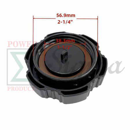 Replacement Fuel Tank Cap Compatible with Westinghouse Inverter Generators 98cc iGen2500, iGen2800, earlier model iGen2800c image 1