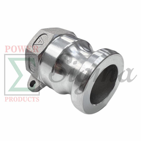 Sigma Aluminum Type A Cam and Groove Couplings / 1-Inch Quick Connect & Disconnect Fittings/ Hose Camlock Fittings--1" Male Camlock Adapter x 1" Female NPT Thread image 1