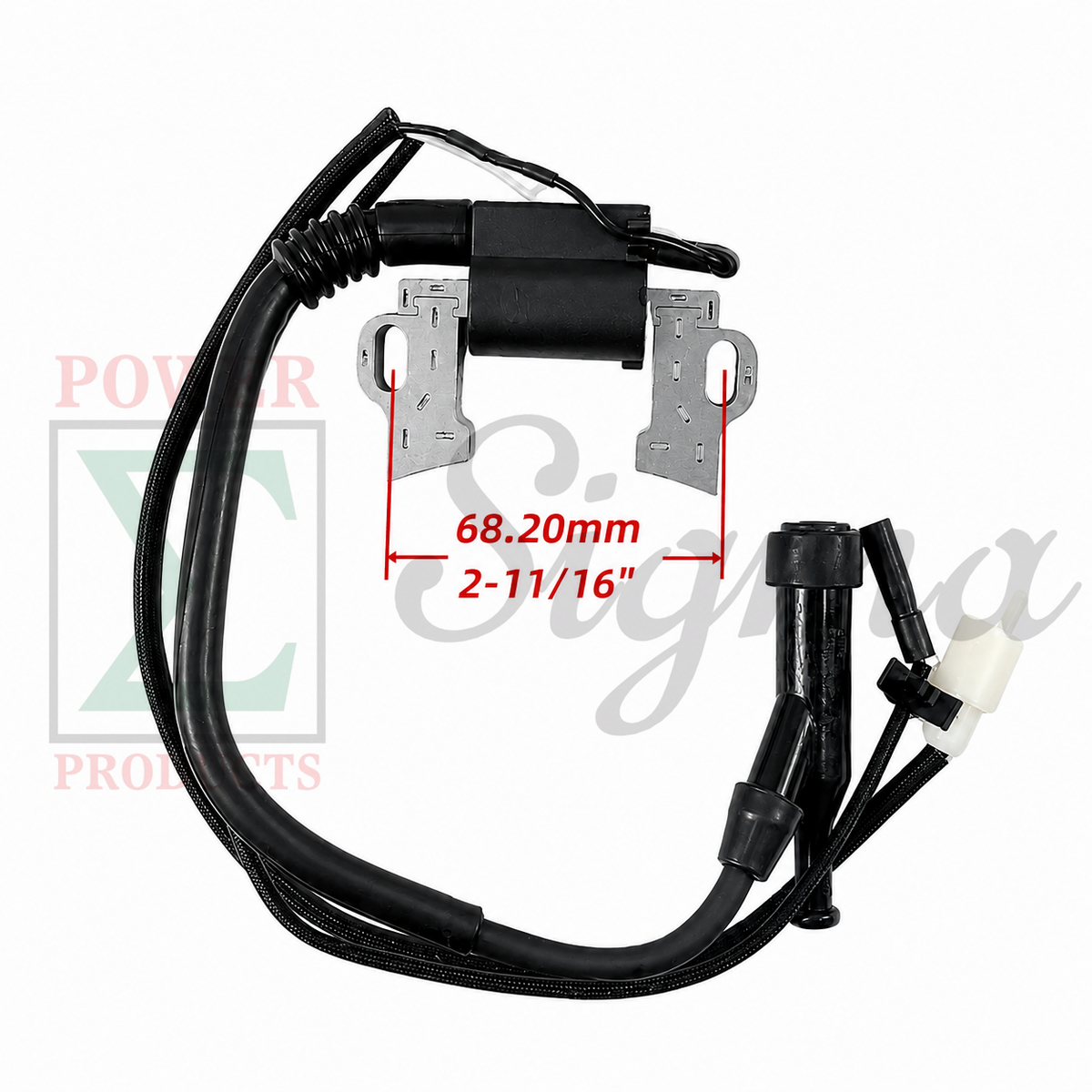 Ignition Coil with CO Plug for PREDATOR 6500 Watt 301cc Gas Generator SKU#59205, Fits PREDATOR 9000 Watt 420cc Gas Generator with CO SECURE Technology SKU#59206 image 1