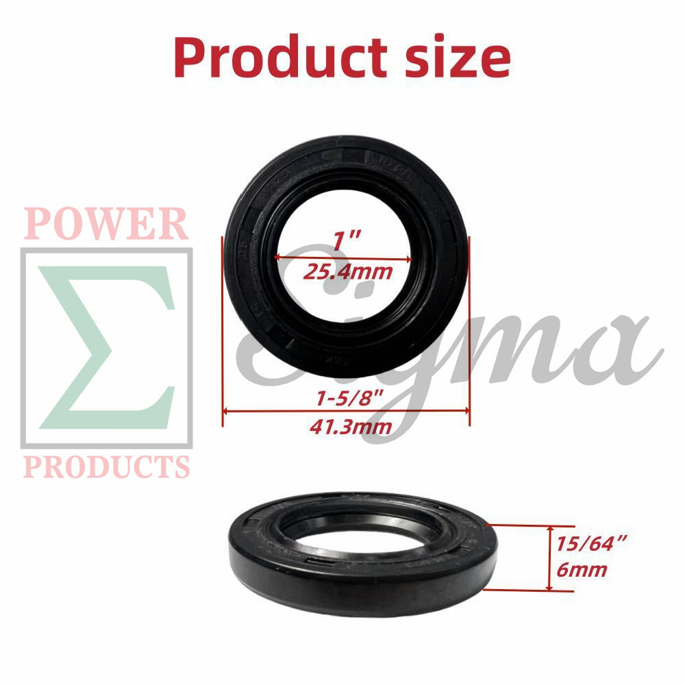 Gaskets for Carburetor Muffler Cylinder Head Crankcase Cover and Oil Seals for Predator 3500-Watt SUPER QUIET Inverter Generator image 3