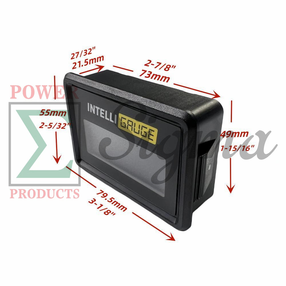 4-Model Intelligauge Meter (Session & Total Run Time Volts Frequency) For Champion Dual Fuel Generator 3500-Watt 3650-Watt 3800-Watt 8000-Watt 9200-Watt Model# 200966 200965 200972 201052 201194 image 1