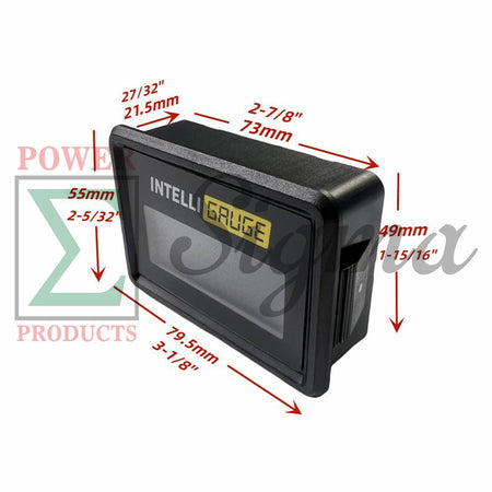 4-Model Intelligauge Meter (Session & Total Run Time Volts Frequency) For Champion Dual Fuel Generator 3500-Watt 3650-Watt 3800-Watt 8000-Watt 9200-Watt Model# 200966 200965 200972 201052 201194 image 1