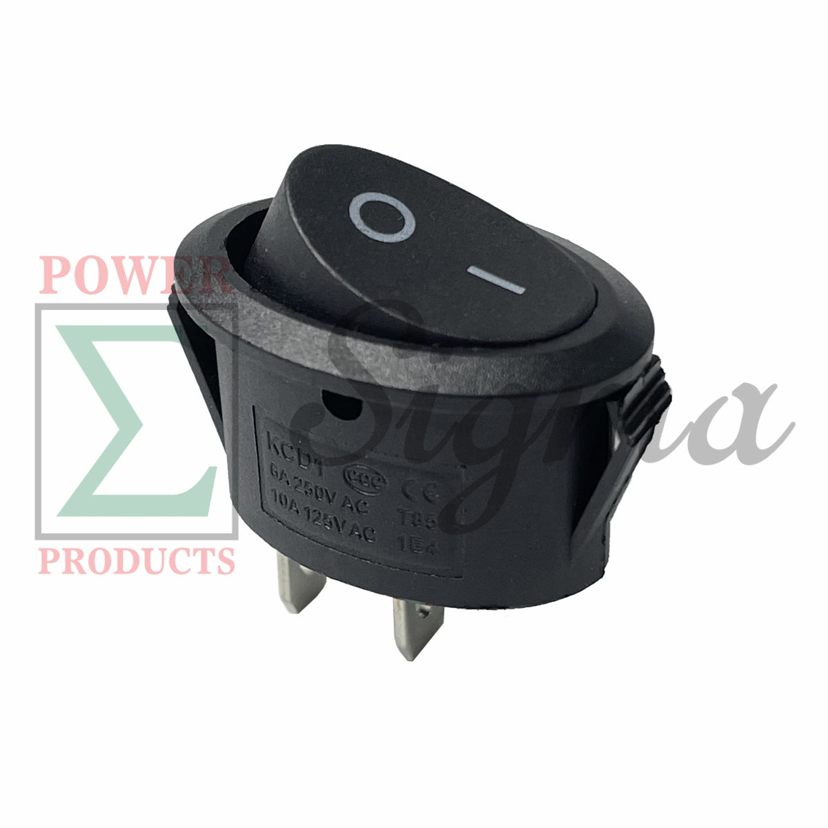 5-Pack Oval Boat Rocker Switch 2 Terminal 2 Position On/Off AC 125V/10A 250V/6A image 6