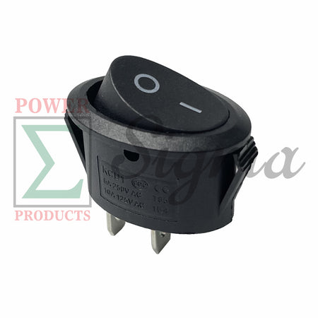 5-Pack Oval Boat Rocker Switch 2 Terminal 2 Position On/Off AC 125V/10A 250V/6A image 6