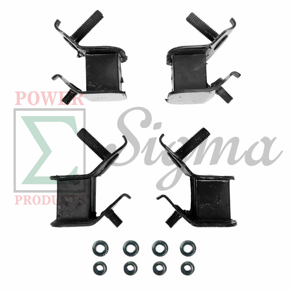 4PCS Anti-Vibration Rubber Mounts--Compatible Replacement for PREDATOR Inverter Generators 9500-Watt Surge / 7600-Watt Running (SKU# 71365, 59188) image 0